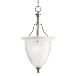 Progress Lighting Madison Collection 1 Light Brushed Nickel Chandelier P3793 09