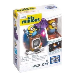 Mega Bloks Minions Silly TV   Toys & Games   Blocks & Building Sets