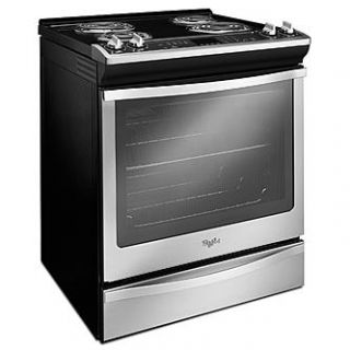 Whirlpool WEC530H0DS 6.2 cu. ft. Slide In Electric Range   Stainless
