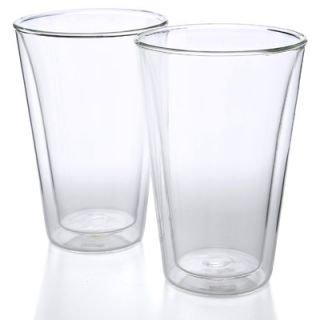 Canteen 13.5 oz Double Wall Insulated Glass (Set of 2)