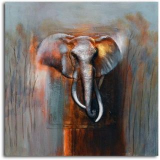 Omax Decor 'Ivory in Limbo' Painting on Canvas