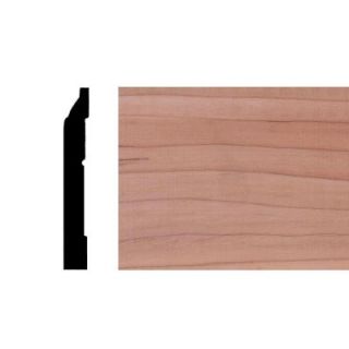 LWM623 7/16 in. x 3 1/4 in. Hemlock Wood Base Moulding HDH623