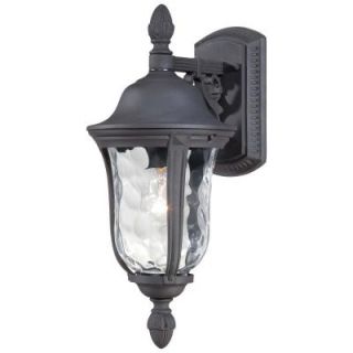 the great outdoors by Minka Lavery Ardmore 1 Light Black Outdoor Wall Mount Lantern 8997 66