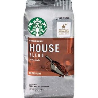 Starbucks Ground House Blend Coffee, 12 oz