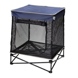 Quik Shade Small Instant Pet Kennel with Mesh Bed   Navy   Fitness