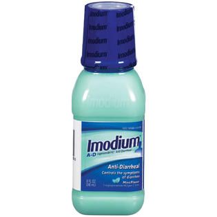 Imodium Liquid Mint Flavor Anti Diarrheal 8 FL OZ PLASTIC BOTTLE