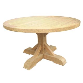 Xena Outdoor Reclaimed Teak Round Dining Table   Shopping