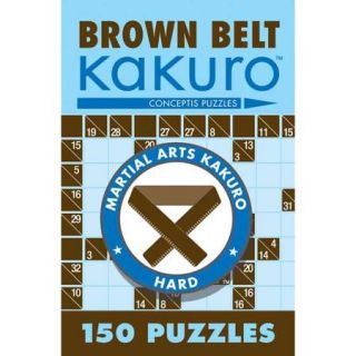 Brown Belt Kakuro 150 Puzzles