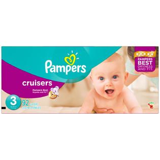 Pampers Premium Pampers Cruisers Diapers Size 3 92 count Diapers 92 CT