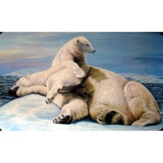 Custom Printed Rugs Polar Bears Doormat