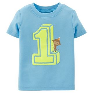 Just One You™Made by Carters® Toddler Boys Number 1 Birthday Tee