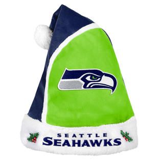 Forever Collectibles NFL 2015 Seattle Seahawks Santa Hat   Fitness
