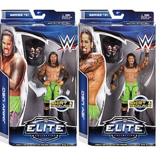 WWE PACKAGE DEAL Jimmy Uso & Jey Uso (The Usos)   WWE Elite 31 Toy