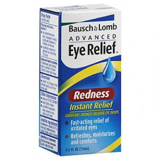 Bausch & Lomb Advanced Eye Relief Lubricant/Redness Reliever Eye Drops
