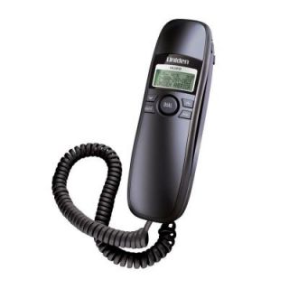 Uniden Classic Slimline Corded Phone with Caller ID   Black 1260BK