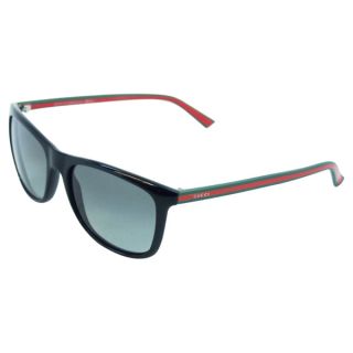 Gucci Mens GG 1055/S 51NVK Shiny Black Rectangle Sunglasses