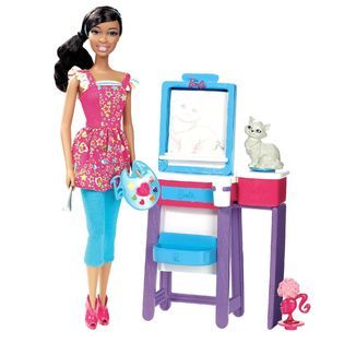 Barbie I Can Be.Artist Play Set (African American)   Toys & Games