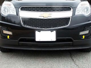 10 14 Chevy Equinox 2p Luxury FX Chrome Front Vent Cover (Adh.Prmtr)