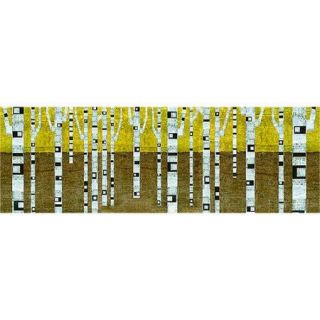 Printfinders Birches in Fall by Michelle Calkins Painting Print on Wrapped Canvas