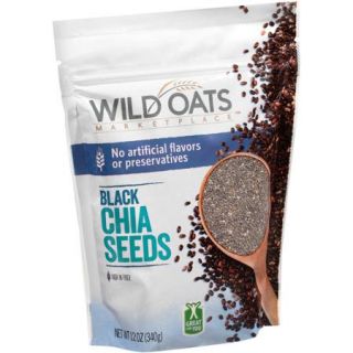 Wild Oats Marketplace Black Chia Seeds, 12 oz