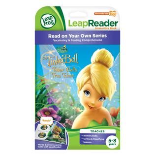LeapFrog  LeapReader Book Disney Fairies Tinker Bells True Talent