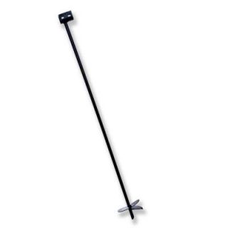 TIEDOWN 5/8 in. x 48 in. Manufactured Home Anchor in Black Paint 59080L