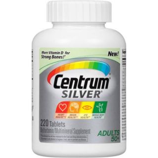 Centrum Silver Adult Multivitamin/Multimineral Supplement 220 Count