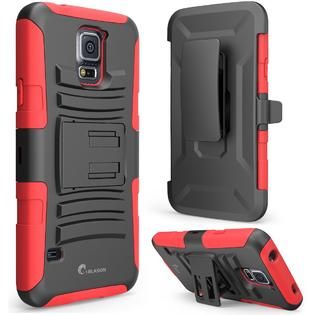 BLASON GalaxyS5 Prime Red Samsung Galaxy S5 Smartphone Case, Red