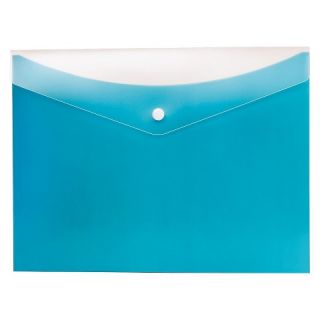  Weis® Poly Snap Envelope, Letter, Blueberry