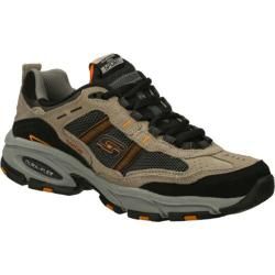 Mens Skechers After Burn Memory Fit Charcoal/Gray
