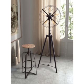 Christopher Knight Home Adjustable Natural Fir Wood Finish Barstool