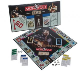 Elvis Presley King of Rock n Roll Monopoly Game —