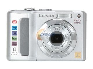 Panasonic Lumix DMC LZ10S Silver 10.1 MP 5X Optical Zoom Digital Camera