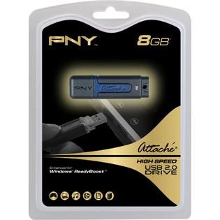 PNY 8GB Attache USB 2.0 Flash Drive Get Your Secure Storage at 