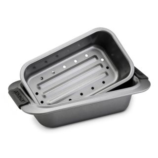 Anolon Advanced Bakeware 2 piece Set 9 inch by 5 inch Loaf Pan and 1
