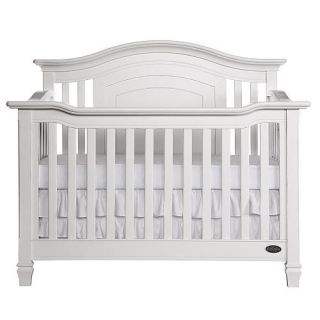 Evolur Fairbanks 5 in 1 Convertible Crib   Winter White    Evolur