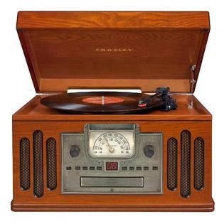 Crosley Entertainment Center CR704 Nostalgia & Technology with 