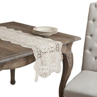 Saro Crochet Lace Runner