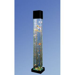 Midwest Tropical Fountain Aqua 20 Gallon Tower Square Aquarium Kit
