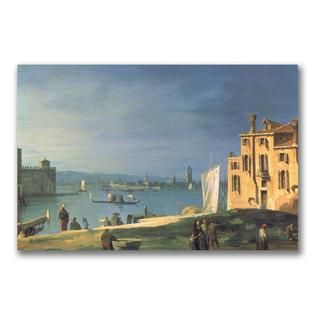 Trademark Fine Art  30x47 inches Canatello View Of Venice