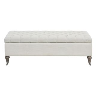 Kosas Home Clifton Upholstered Storage Bedroom Bench