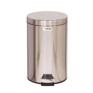 Rubbermaid Commercial Products Medi Can 3.5 Gal. Stainless Steel Step On Medical Trash Can FGMST35SSPL