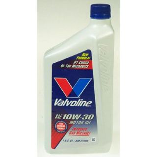 Valvoline Premium Conventional 10W30 Motor Oil 1 Quart