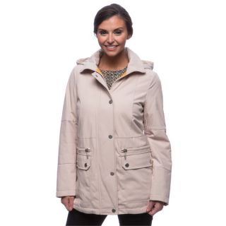 Kenneth Cole Womens Packable and Poly lined Softshell Jacket
