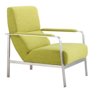 ZUO Jonkoping Lime Polyfiber Arm Chair 500346