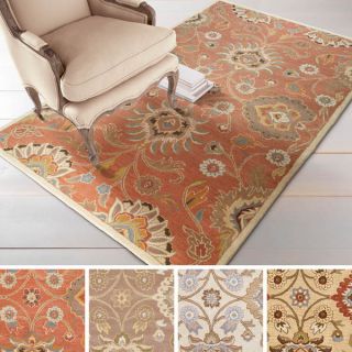 Hand Tufted Camelot Collection Traditional Wool Rug (5 x 8)