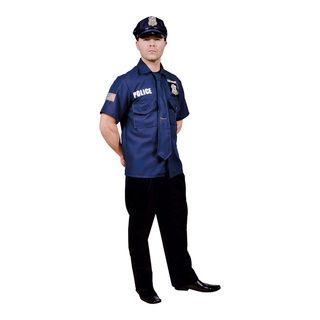 Mens Police Officer Costume   Shopping
