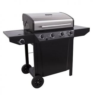 Char Broil Thermos 480 4 Burner Black Gas Grill with Side Burner   7633740