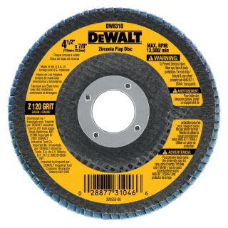 DEWALT 4.5 in W x 4.5 in L 120 Grit Industrial High Performance Abrasive Sandpaper