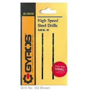 Gyros 45 20256 High Speed Steel Wire Gauge Drill Bit #56   Card/2